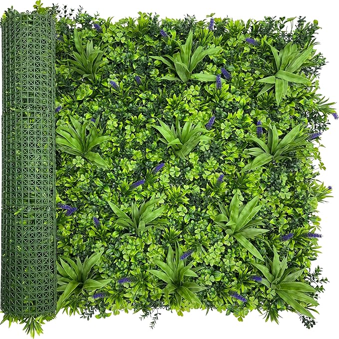 ODTORY Artificial Greenery Wall Roll: 40X120IN UV-Anti Ivy Privacy Fence Wall by ODTORYHOME