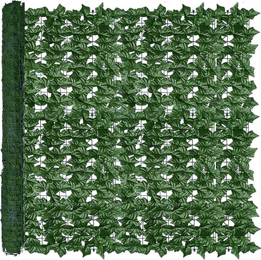 ODTORY Artificial Ivy Privacy Fence Wall Screen, 48x120 in UV-Anti Faux by ODTORYHOME