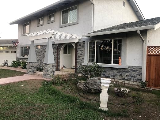 GenStone Faux Stacked Stone Panel 41" x 11.25" in Northern Slate Color - Image 4