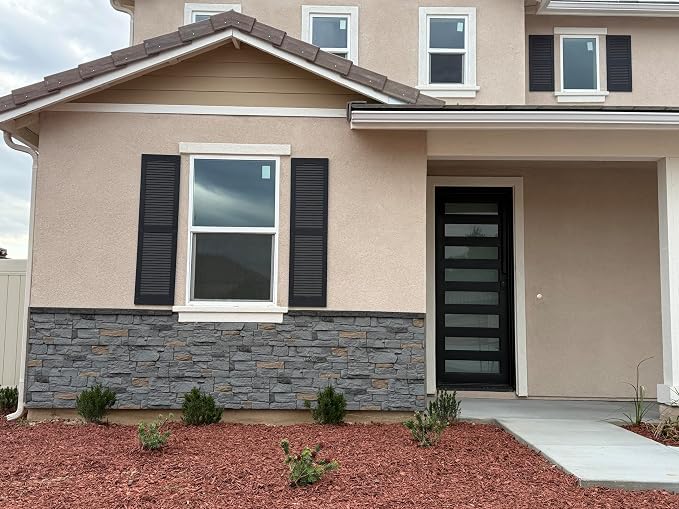 6-Pack Faux Stone Wall Panels PU Stone Veneer Siding, Mortarless 46.25x12.88 - Image 6