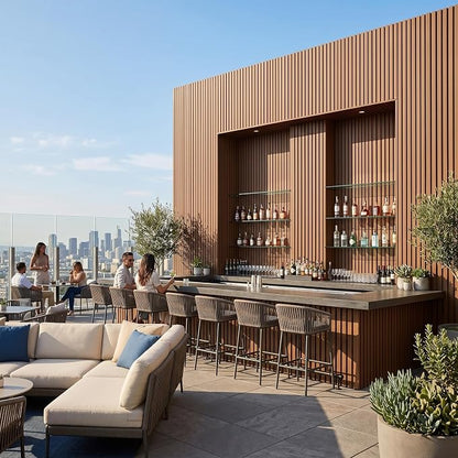 From Plain to Beautiful in Hours WPC Exterior Wall Slat Panels Waterproof - Image 9