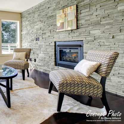 Ekena Millwork 48 5/8"W x 24 3/4"H x 1 1/4"D Cascade Stacked Stone, StoneWall - Image 15