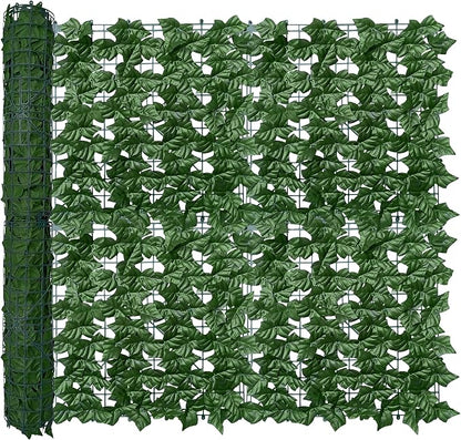 ODTORY Artificial Ivy Privacy Fence Wall Screen, 40X160 in UV-Anti Faux by ODTORYHOME
