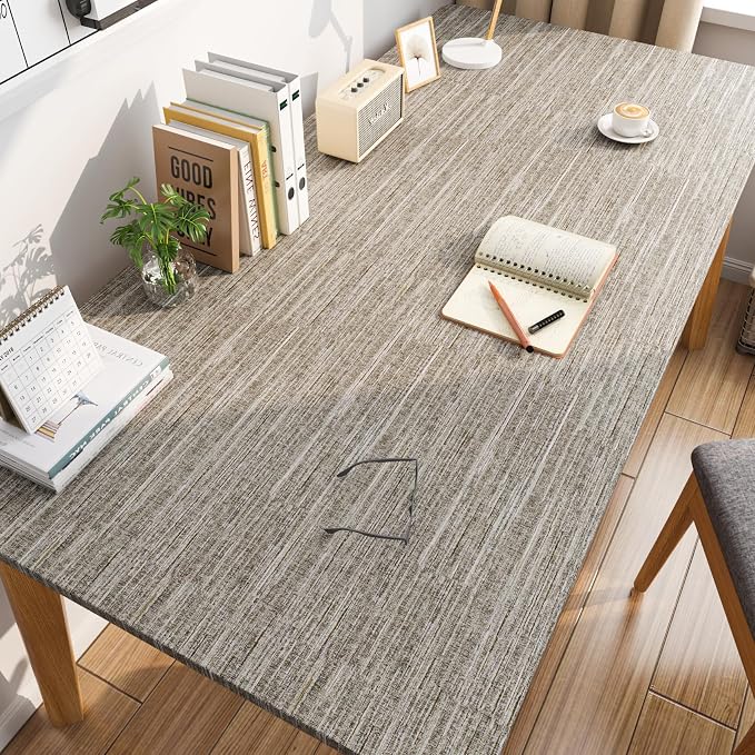 LaCheery 24"x160" Removable Grasscloth Textured Wallpaper Peel and Stick - Image 6