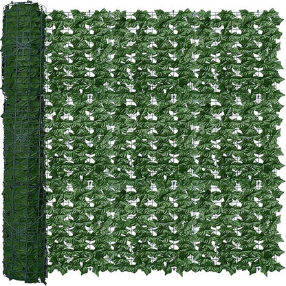 ODTORY Artificial Fence Privacy Screen: 5FT x 50FT UV-Anti Faux Greenery by ODTORYHOME