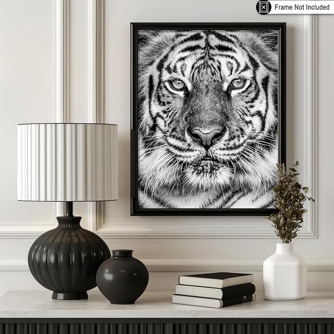 Poster Master Vintage Tiger Face Print - Image 3