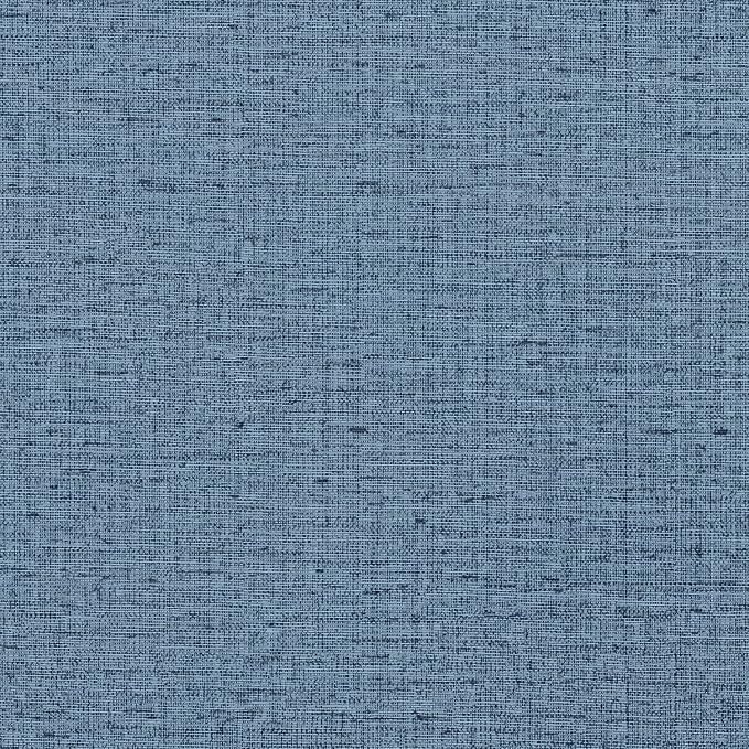 Blue Peel and Stick Wallpaper 393.7inch Textured Linen Contact Paper - Image 7