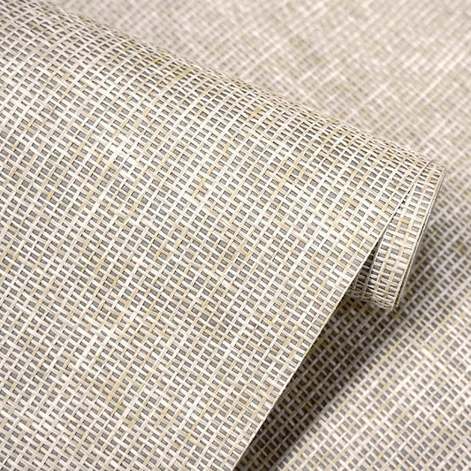 Ansehan Wallcovering W030105 Envy Collection 36" W x 8 Yard L, Natural Paper by Ansehan