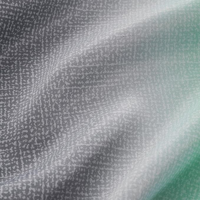 XiDi Curtains for Bedroom Decor, Rainbow Green LightgreyGrey52/90/1 - Image 9