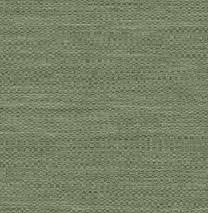 NuWallpaper x Society Social Classic Faux Grasscloth Peel and Stick Wallpaper by NuWallpaper
