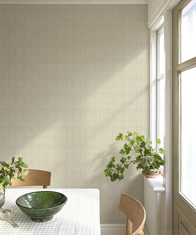 MelunMer Grasscloth Peel and Stick Wallpaper 17.3"x78.7", Contact Paper - Image 5