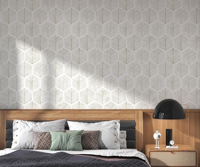Modern Peel and Stick Wallpaper 17.3''×118'' Self Adhesive Wallpaper Boho - Image 6