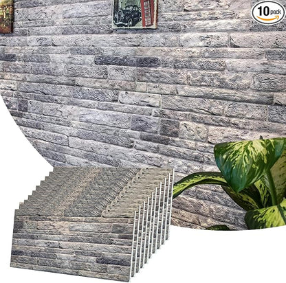 Dundee Deco 3D Wall Panels Faux Brick by DundeeDeco