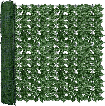 ODTORY Artificial Fence Privacy Screen: 4FT x 20FT UV-Anti Faux Greenery by ODTORYHOME