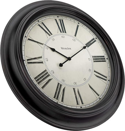 Westclox 32213VBK 24 inch Traditional Wall Clock Battery-Operated Clock - Image 4