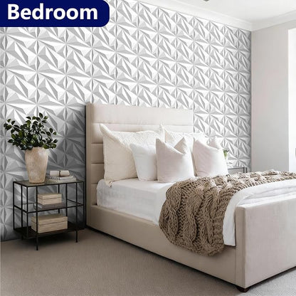 3D Wall Panel for Interior Wall Decor, PVC Wall Panels for Living Room Bedroom - Image 7