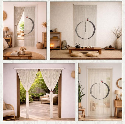 Vietbud Décor Fishing Art Bamboo Beaded Curtains - Image 6