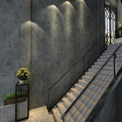 3yecao 48"×354" Extra Wide Thick Large Size Blue Grey Cracked Concrete - Image 9