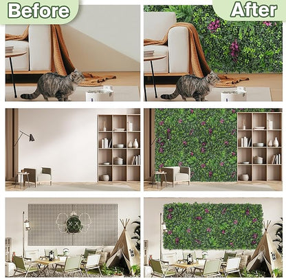 Greenery Grass Wall Boxwood Plant Roll: 60"x128" - Image 5