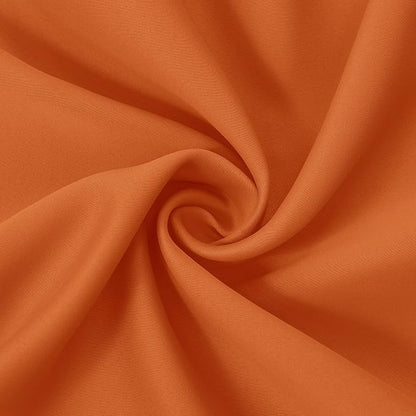 LEMOMO Blackout Curtains 42 x 84 inch/Orange Curtains Set of 2 Panels/Thermal - Image 6