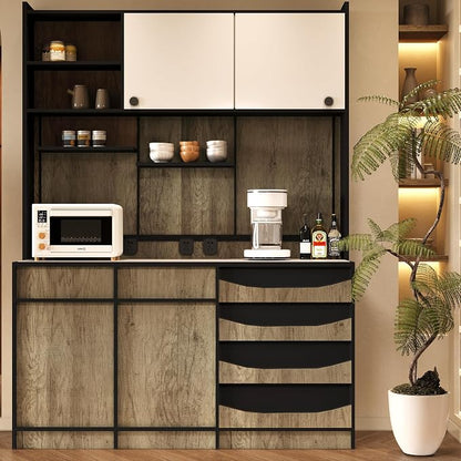 BOMENG Extra Wide Brown Wood Contact Paper Peel and Stick Wallpaper 24"x197" - Image 9