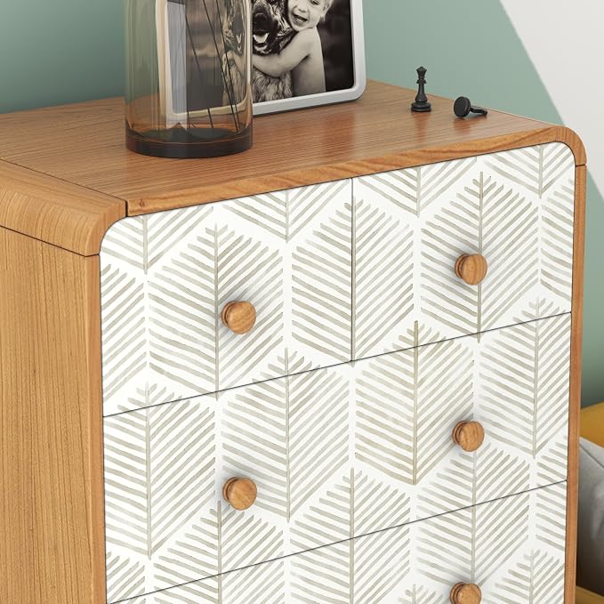 Modern Peel and Stick Wallpaper 17.3''×118'' Self Adhesive Wallpaper Boho - Image 7