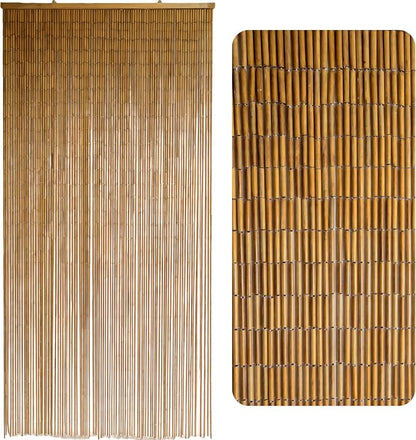 Vietbud Décor Natural Bamboo Beaded Curtains by VIETBUDDECOR