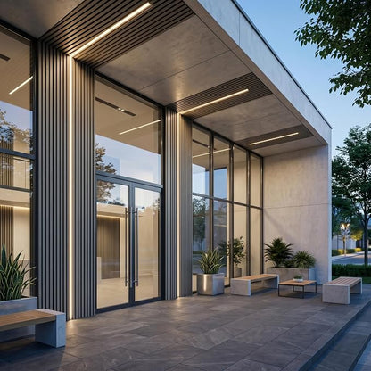 From Plain to Beautiful in Hours WPC Exterior Wall Slat Panels Waterproof - Image 21