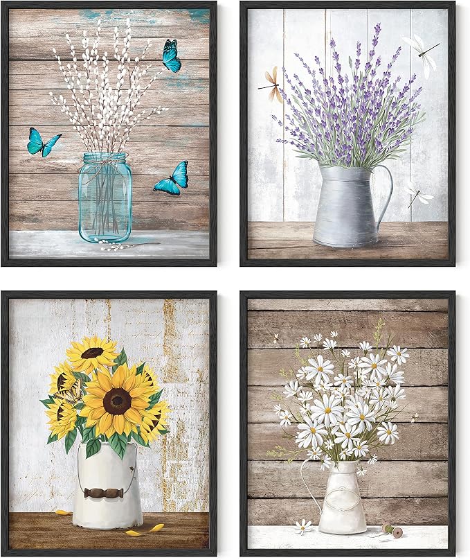 HAUS AND HUES Floral Prints by HausandHuesArtPrints
