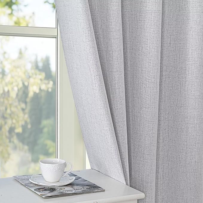 IGEMAEVE 100% Blackout Curtains 96 Inches Long - Image 6