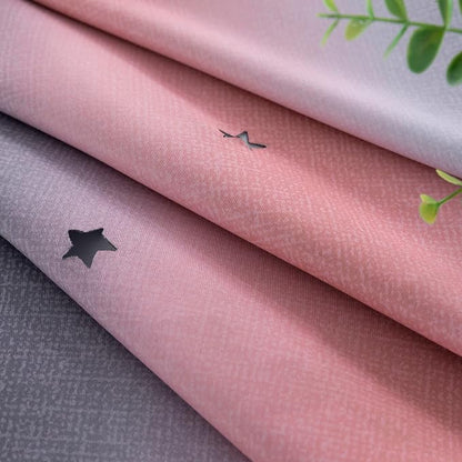 XiDi Curtains for Bedroom Decor, Rainbow Pink-Grey-34-54 - Image 6