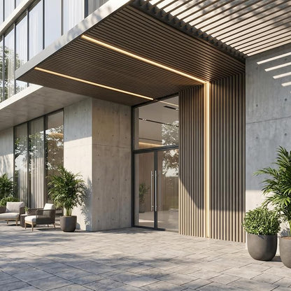 From Plain to Beautiful in Hours WPC Exterior Wall Slat Panels Waterproof - Image 8