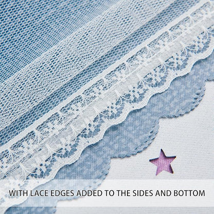 XiDi Grey Kids Curtains for Bedroom, Nursery Bedroom Blackout Curtain, Childs - Image 6