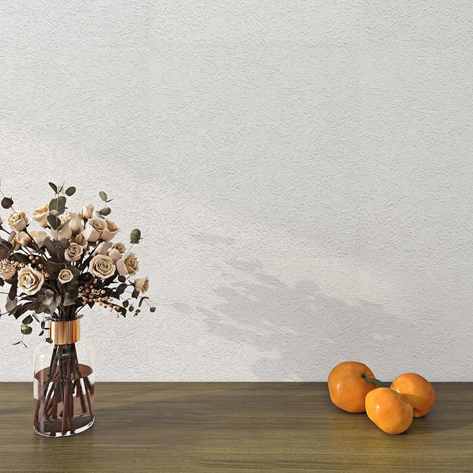 Livelynine Anaglypta Wallpaper Peel and Stick Paintable Vinyl Off White - Image 7