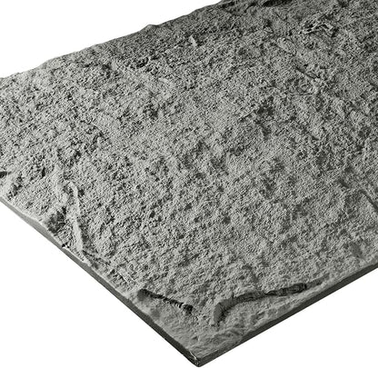 5-Pack 3D Faux Stone Wall Panels, PU Cement-Texture Wainscoting Panels - Image 3