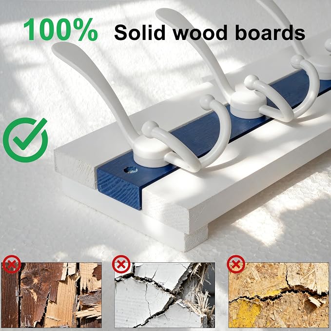 SKOLOO Coastal Wall Mounted Coat Rack - Image 6