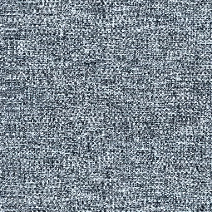 Amiya Grasscloth Wallpaper Blue Peel and Stick Faux Fabric Linen Contact Paper by AMIYApeelandstickwallpaper