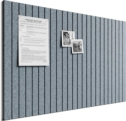Bumusty Large Cork Board Alternative-36 x 24" Felt Bulletin Board Tiles by BUMUSTY