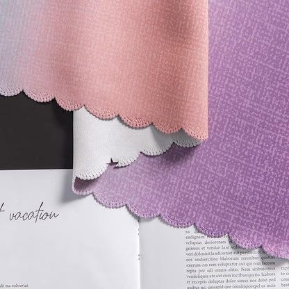 XiDi Curtains for Bedroom Decor, Rainbow GreyPinkPu-34-45 - Image 6