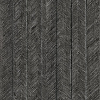 CHIHUT Charcoal Wood Panels for Wall 12"x79" Sound Absorbing Herringbone Wood by CHIHUT