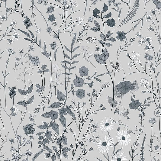 JiffDiff Floral Peel and Stick Wallpaper by wallpaper