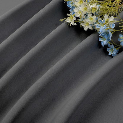 CUCRAF Light Grey Blackout Curtains 108 inch Length 2 Panels Set, Rod Pocket - Image 7