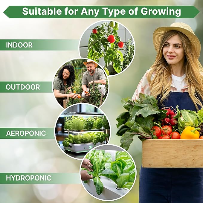 Organo Republic 25 Winter Vegetable Garden Seeds Variety Pack for Outdoors & Indoor Home Gardening 6500+ Non-GMO Heirloom Seeds: Broccoli Beet Carrot Collard Lettuce Radish Spinach Pea Kohlrabi