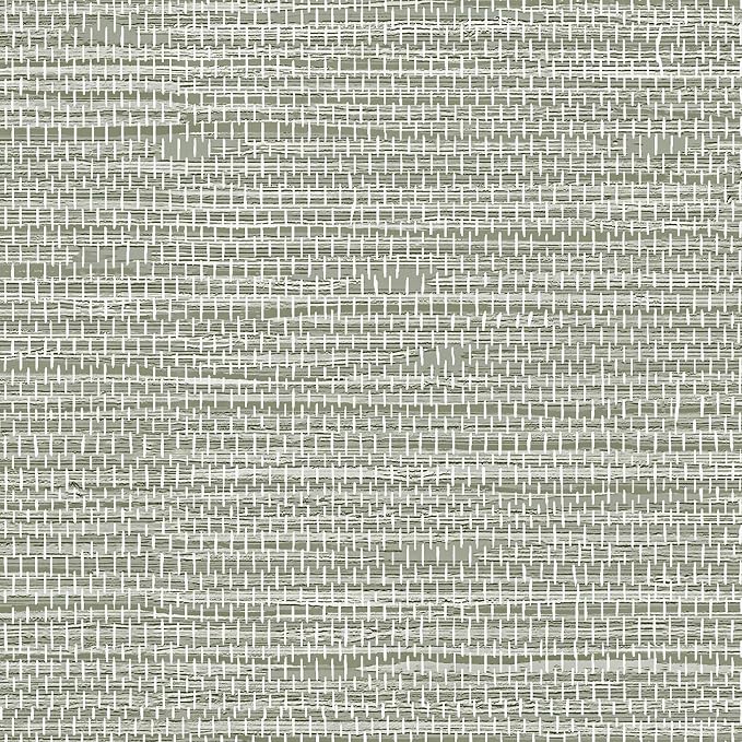 JiffDiff Grasscloth Wallpaper Peel and Stick Cream Grassweave Stick on by wallpaper