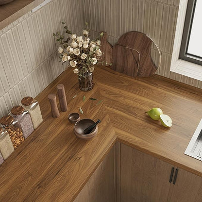 COSNIGHT Wood Grain Contact Paper, Vintage Peel and Stick Wallpaper 15.7''x196'' - Image 3