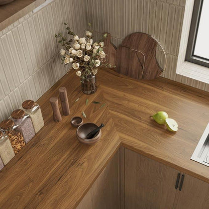 COSNIGHT Wood Grain Contact Paper, Vintage Peel and Stick Wallpaper 15.7''x118'' - Image 3