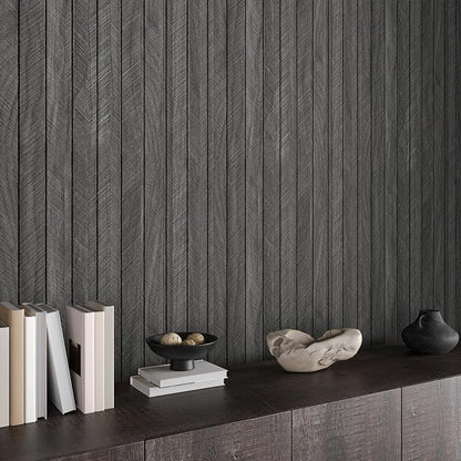 CHIHUT Acoustic Extra Wide 24"x197" Wood Slat Wall Panels 3D Self Adhesive - Image 5