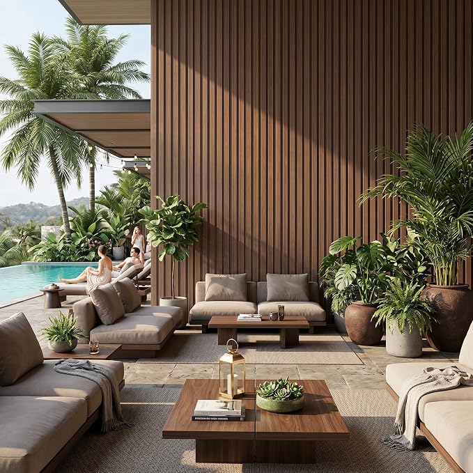 From Plain to Beautiful in Hours WPC Exterior Wall Slat Panels Waterproof - Image 13