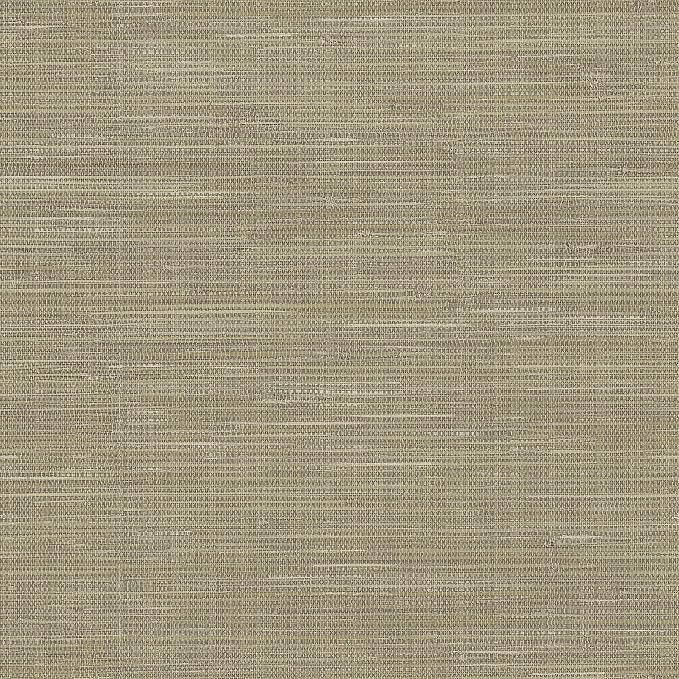NuWallpaper Neutral Grasscloth Peel and Stick Wallpaper, Textured Removable by NuWallpaper