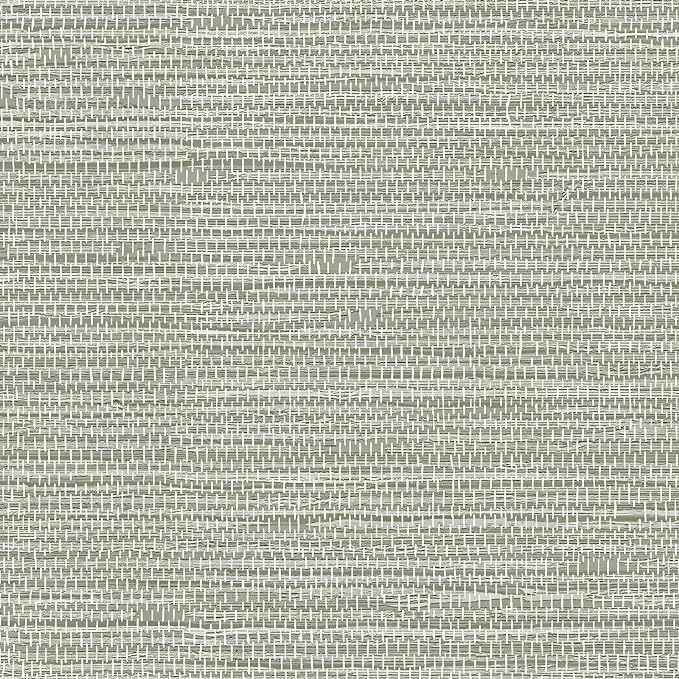 JiffDiff Grasscloth Wallpaper Peel and Stick Cream Grassweave Stick on by wallpaper